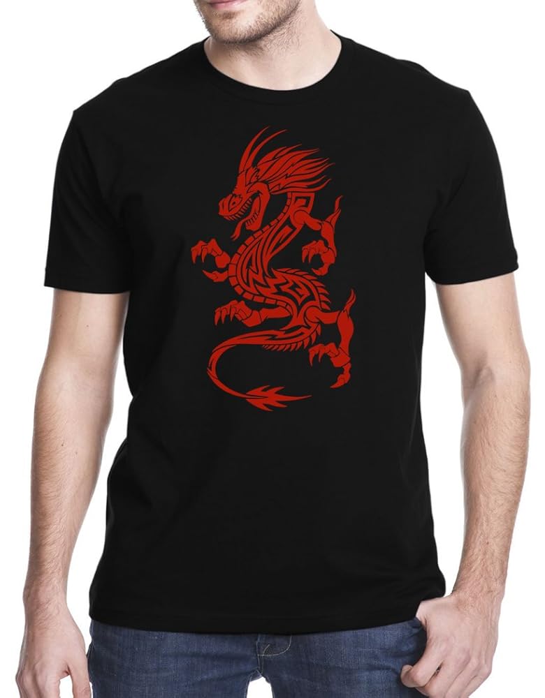 XLサイズ　2002 Red Dragon shirt （USED） Vintage 2002 // Red Dragon T Shirt // XL // Black // - Etsy
